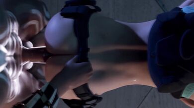 Fucking Lara's Tomb Raider Ass with Her Sexy Sidekick, Sheva [XXX]