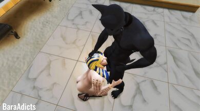 Pharaoh's Son Anubis Gets His First Taste of Cock