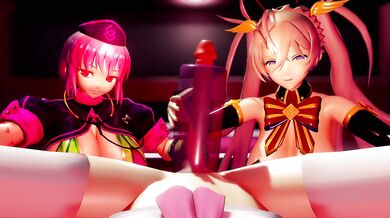 Unstoppable Monster Cock Milking with Astolfo and Yain