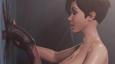 Tracer's Equine Blowjob Adventure