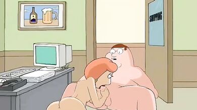 Sweet and Sultry Intercourse in the Workplace with Family Guy Characters - DrawnHentai