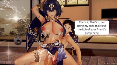 Busty Beauties Hypnotized into Lesbian Fetish Orgy by XiaoChun