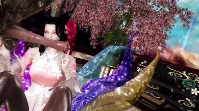 Fox Wife Unleashes her Kinky Demon in a Hot 10-Way!