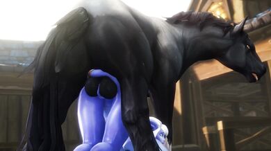 Riding the Throbbing Dragon Cock: A Draenei Tail of Anal Debauchery