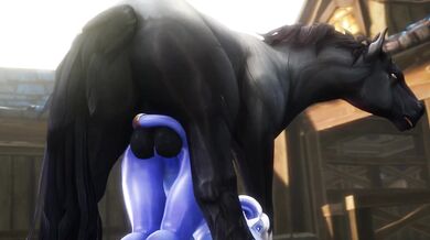 Riding the Throbbing Dragon Cock: A Draenei Tail of Anal Debauchery