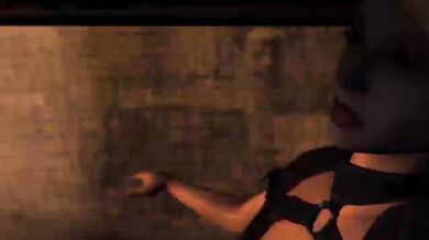 Batman's Bitches Break out of the Asylum to Fuck Like Crazy - BatmanRougeHarleyQuinnCatwoman