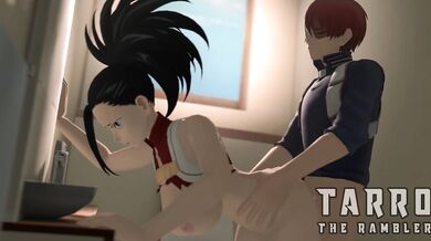 Yaoyorozu and Todorki's Steamy Bathroom Romp [TarrotheRambler]