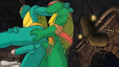 Gay TMNT could be rewritten as The Gay Teenage Mutant Ninja Turtles or Gay Ninja Turtles.