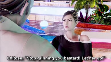 Busty Chitose Takes on the Corrupt Cop!