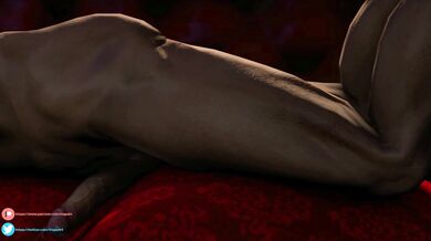 Futa Orc's Cock Handjobbed By Horny Human Hands