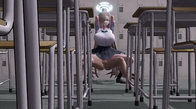 The Secret Life of Asuna: Schoolgirl's Anal Desires Exposed!