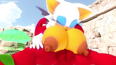 Knuckles and Rouge's Anal Threesome Orgy [leviantan581re]