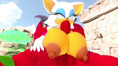 Knuckles and Rouge's Anal Threesome Orgy [leviantan581re]