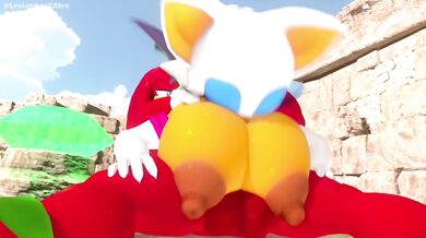 Knuckles and Rouge's Anal Threesome Orgy [leviantan581re]