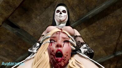 Anya's Brain Gets Fucked After Her Head is Popped Off