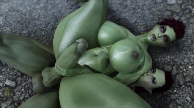 Orc Sisters' Futanari Fuck Fest with Massive Cocks