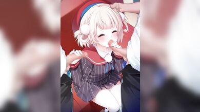 Juicy Hikari Fingers Shigure's Tingling Cock at Karaoke Room