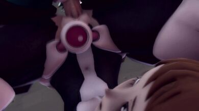 Super Hardcore Anal Creampie Orgy with Uraraka and the Infinity Harem