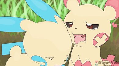 Twin Temptation Twin Torment Twin Torment Twin Twisters Twin Twisters Twin TycoonsPlusle and Minun crave a trainers sexual organ Twin Tycoons