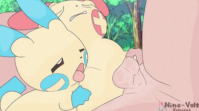 Twin Temptation Twin Torment Twin Torment Twin Twisters Twin Twisters Twin TycoonsPlusle and Minun crave a trainers sexual organ Twin Tycoons