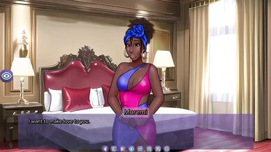 Busty Futanari Dominatrix Makes Sissy Boy Cum Like a Bitch