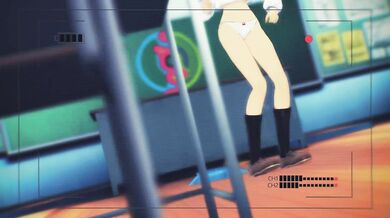 Haruhi Suzumiya's Naughty Schoolgirl Striptease