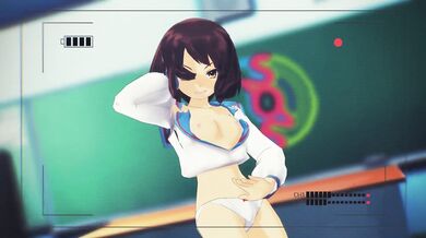 Haruhi Suzumiya's Naughty Schoolgirl Striptease