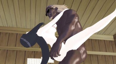 Hinata Gets Impaled by Raikage's Superhuman Cock in Epic Hentai Porn Video!