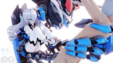 Bronya's Wet Pussy Fucked by the Dog - AKT
