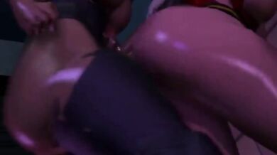 Mai and Yoruichi's Lesbian Love Fest