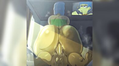 Hot and Horny Marge Simpson Gets Riled up in a Wild West Orgy [Ultra HD]