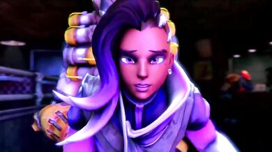 Sombral Slut Screws Four Dudes in a Dark Alleyway