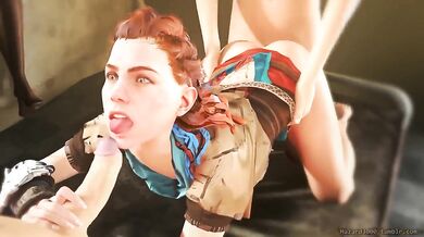 Aloy's Hot Threesome Fuckfest - Hazard3000