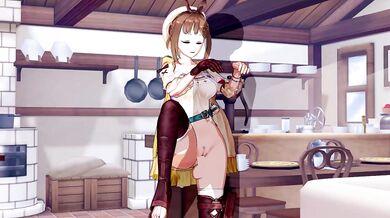 Fucking the Atelier Girls - Ryza's First Time