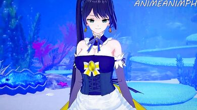 Epic Seven's Hot and Horny Bellona Gets Her Mound Moistened