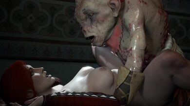 Uma's Throbbing Vagina Gapes as she gets Nailed by Tentacles in 'Uma Fucking Triss 3'