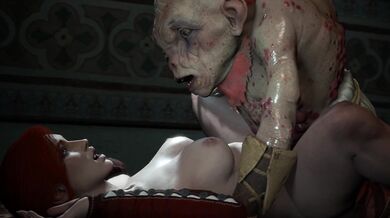 Uma's Throbbing Vagina Gapes as she gets Nailed by Tentacles in 'Uma Fucking Triss 3'
