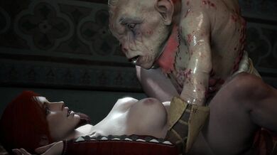 Uma's Throbbing Vagina Gapes as she gets Nailed by Tentacles in 'Uma Fucking Triss 3'