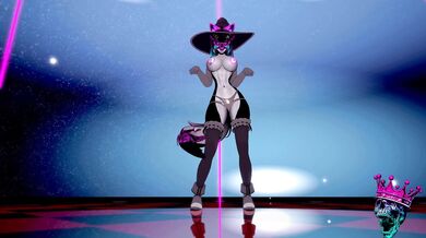 Akria's Inferno Striptease