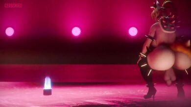 Bowsette's Futanari Transformation (New Super Mario Bros. U Deluxe)