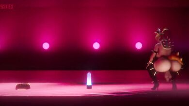 Bowsette's Futanari Transformation (New Super Mario Bros. U Deluxe)