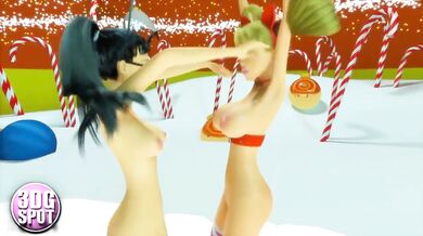 Holiday Hotties Shake their Goods!