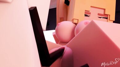 Block Girl Gets Sticky With Stickman in Sexual Encounter