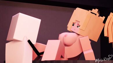 Block Girl Gets Sticky With Stickman in Sexual Encounter