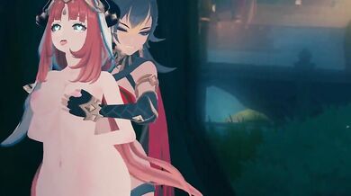 Deep Throat Nirvana with Nila & Yuri: A Tale of Two Lesbian Lovers in the City