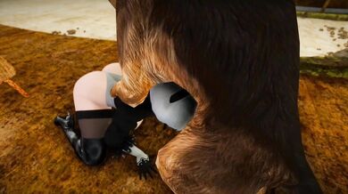 2B & Dog Beastly Bondage Adventure III