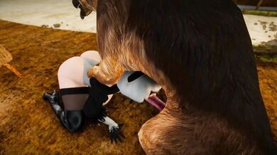2B & Dog Beastly Bondage Adventure III