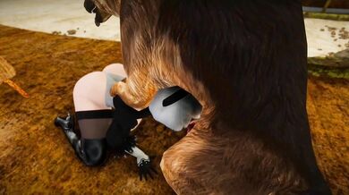 2B & Dog Beastly Bondage Adventure III