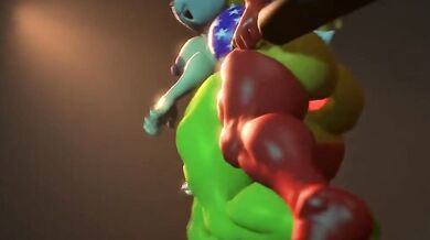 Surge Pounds Bunnie's Tight Hole in Intense Rough Sex Session