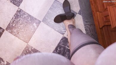 Pussy Licking Animation with Dimitrescu's Feet